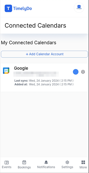 connect calendar
